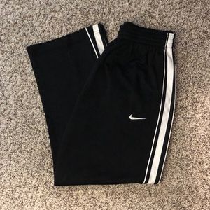 Nike Track Pants- Black/White